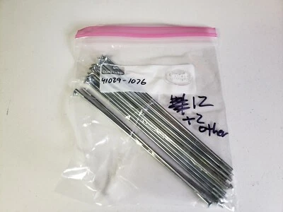 LOTE DE 12 RADIOS DE LLANTA INTERIOR KX80 KX 80 1983 Kawasaki NOS 41029-1076 Foto 1 de 4