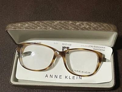 Monturas para gafas Anne Klein AK5005 Butterscotch 52-17-135 Foto 1 de 4
