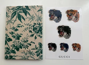 GUCCI Magazine Appendix Limited Notebook & Sticker size H18.5 cm Unused - Picture 1 of 10