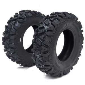 2X UTV ATV Tires AT26x9-14-6PR TL All Terrain Off-Road Lawn Mower Tire Tubeless - Picture 1 of 9
