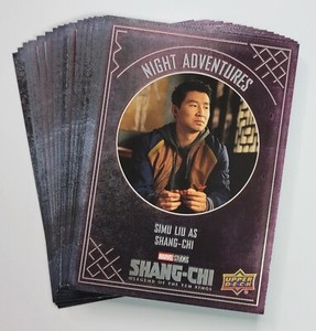 2022 Marvel Shang-Chi Legend of the Ten Rings NIGHT ADVENTURE Inserts (Pick)