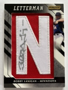 2008 Razor Baseball Letterman Bobby Lanigan #BOL-N1