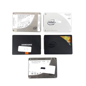 Mixed Brand/Model 2.5" SATA SSD Solid State Drives 120GB/160GB/180GB Lot 5 E6101 - Picture 1 of 24