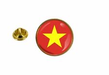 pins pin badge pin's drapeau vietnam vietnamien rond cocarde