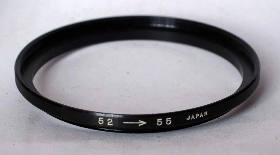 Unbranded 52mm - 55mm step up ring. #4 - Image 1 of 1