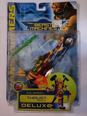 THRUST Motorcycle Evil Vehicon Beast Machines - Transformers Hasbro Deluxe - Image 1 of 4