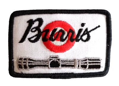 Parche publicitario vintage de visores de rifle Burris Gun nuevo nuevo en stock años 80-90 Foto 1 de 3