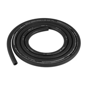 Nuevo bloqueo de empuje de línea de manguera de combustible de 1/2 pulgada NBR goma SAE 30R7 10 FT 300PSI negro - Imagen 1 de 10