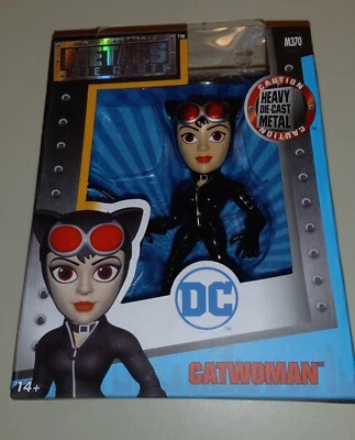 Figura fundida a presión de Jada Metals Catwoman M370-4" de DC Comics Foto 1 de 2