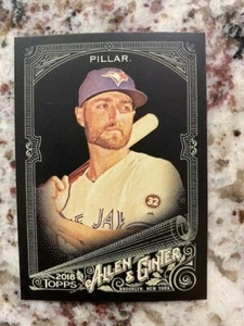 2018 TOPPS ALLEN GINTER X BASEBALL BASE CARD TORONTO BLUE JAYS KEVIN PILLAR #142 - Picture 1 of 1