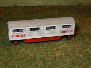 Circuswagen Spur N  1:160 3D-Druck  fertig gebauter Mannschaftswagen für Circus - Bild 1 von 3