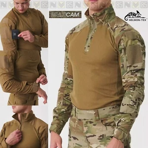 Combat Shirt HELIKON TEX MCDU NYCO Maglia Tattica Militare COYOTE - MULTICAM - Imagen 1 de 11