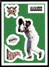 Tony Gwynn 1997 Collector's Choice Stick'Ums Retail #19 San Diego Padres