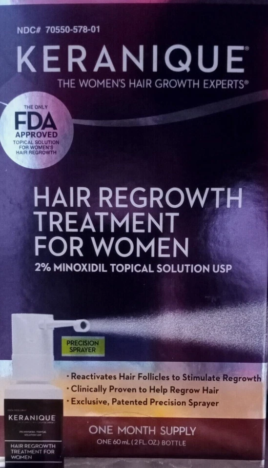 Keranique Hair Regrowth Treatment For Women 60 ml - Image 1 of 1