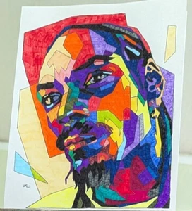 Snoop Dogg abstract, pop art, cubism drawn by #PicassoFunc23 - Picture 1 of 1