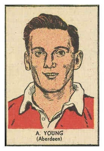 Thomson (D.C.) - 'Famous Footballers (Rover)' (1953-56) - A. Young (Aberdeen) - Picture 1 of 1