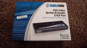 CablesToGo VGA Video Splitter/Extender 1:2 Model 29550 - Picture 1 of 3