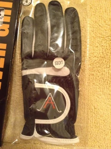 NEW POWER Grip PA GOLF breathable LEATHER women BLK GOLF Gloves Left Hand  sz S - Picture 1 of 4