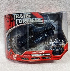 Transformers Movie IronHide GMC Black Truck Voyager Class MIB 2007 Rare Wave 1