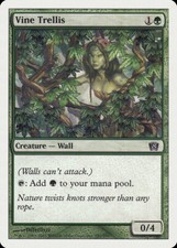 Magic MTG Tradingcard Eighth Edition 2003 Vine Trellis 287/350
