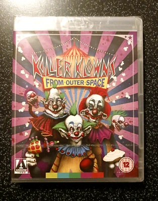 Killer Klowns From Outer Space Blu-ray, Special Edition, Arrow, New/Sealed, OOP - Image 1 of 2
