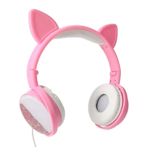 Glitter Kids Headphone with Microphone Volume Limiting for Boys - Picture 1 of 12