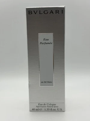 Eau Parfumee Au The Blanc 1.35 盎司 40 毫升古龙水中性喷雾宝格丽 — 第 1/4 张图片