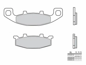 PASTILLAS FRENO BREMBO 07KA09SA DELANTERAS KAWASAKI ZR 550 ZEPHYR (ZR550B) - Imagen 1 de 1