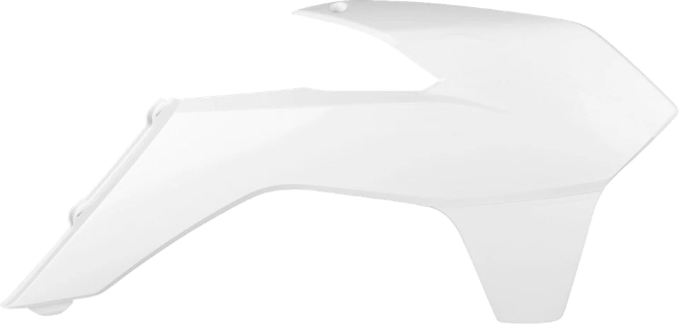 POLISPORT 8417400002 散热器保护套 - 白色 - KTM — 第 1/1 张图片