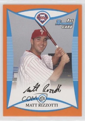 2008 Bowman Prospects Orange /250 Matt Rizzotti #BP87 - Image 1 of 2
