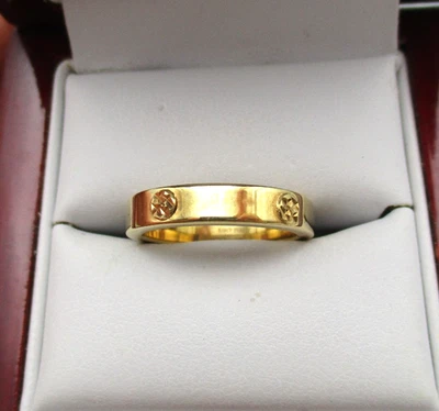 Anillo Milor Oro Amarillo 10K Corte Diamante Talla 6.25 - 6.5 1.3 Gr [R367] Foto 1 de 4