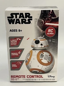 STAR WARS BB-8 RC Telecomando Droide 49MHz Disney 2022 Alta Velocità Nuovo Con Scatola - Foto 1 di 6