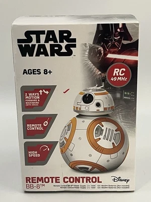 STAR WARS BB-8 RC Control Remoto Droide 49MHz Disney 2022 Alta Velocidad Nuevo En Caja Foto 1 de 4