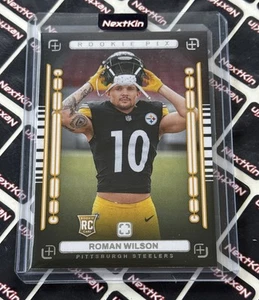 Roman Wilson RC Rookie Pix 2024 Panini Photogenic Football Pittsburgh Steelers - Picture 1 of 2