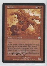 2002 Magic: The Gathering - Onslaught Avarax #187 fm0