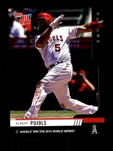 2019 Topps Now Futures World Series Mystery Auto /10 #38 Albert Pujols Angels - Picture 1 of 2