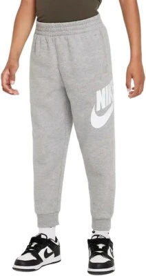 Pantalones de chándal Nike Sportswear Club polar (gris oscuro jaspeado) niños pequeños niños talla 6 Foto 1 de 2