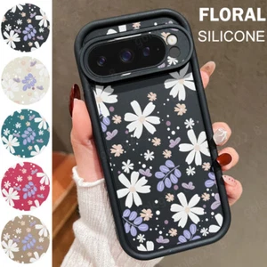 Funda protectora floral suave a prueba de golpes para teléfono Google Pixel 9 Pro XL 8 7 Pro 8A 7A - Imagen 1 de 14