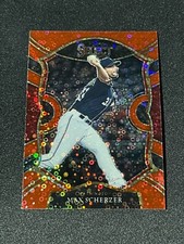 2021 Select Baseball MAX SCHERZER Nationals NY Mets #65 Red Disco - MINT!