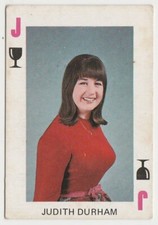 Judith Durham vintage 1968 FHER Playing Card from Spain - The Seekers