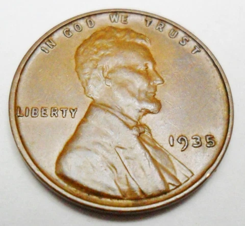 1935 P Lincoln Wheat Cent / Penny   *AG OR BETTER*   **FREE SHIPPING** Cover