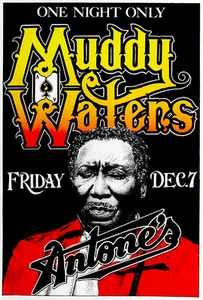 Muddy Waters - 1979 - Antone's - Austin TX - Poster - Picture 1 of 1