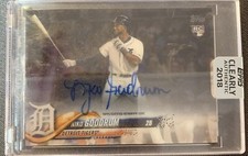 Niko Goodrum 2018 Clearly Authentic RC CAA-NG Auto Encased Detroit Tigers