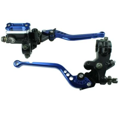 Brake Clutch Master Cylinder Reservoir Levers For Yamaha WR125X WR125R Adjust - Image 1 of 4