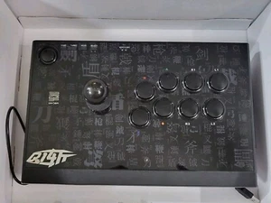 Qanba Q1-BL Black Arcade Joy Stick (PC/PS3) NEW RARE - Picture 1 of 10