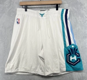 Adidas 2014-2015 NBA Charlotte Hornets Basketball Game Issued Shorts 2XL+0 READ - Picture 1 of 6
