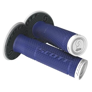 Scott SX II Grips Lenker Griffe mit Donuts blau/weiß - Bild 1 von 1