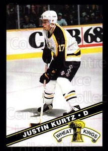 1995-96 Brandon Wheat Kings #13 Justin Kurtz
