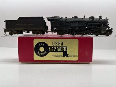 Key Imports HO Scale #6453 Pennsylvania 4-6-2 USRA Steam Locomotive W/Tender - Image 1 of 4