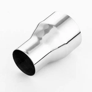Conector reductor de tuberías de escape 3-1/2"" OD a 2-1/2"" OD 304" acero inoxidable - Imagen 1 de 2